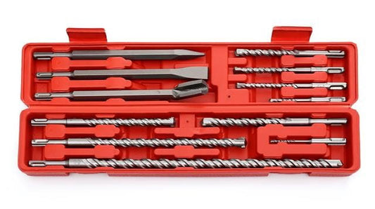 Set od 9 S4 svrdala + 3 SDS+ dlijeta