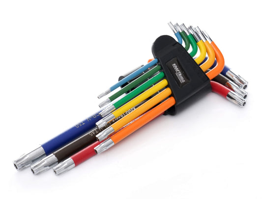 Set od 9 imbus ključeva u boji, Torx,