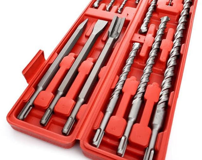 Set od 9 S4 svrdala + 3 SDS+ dlijeta