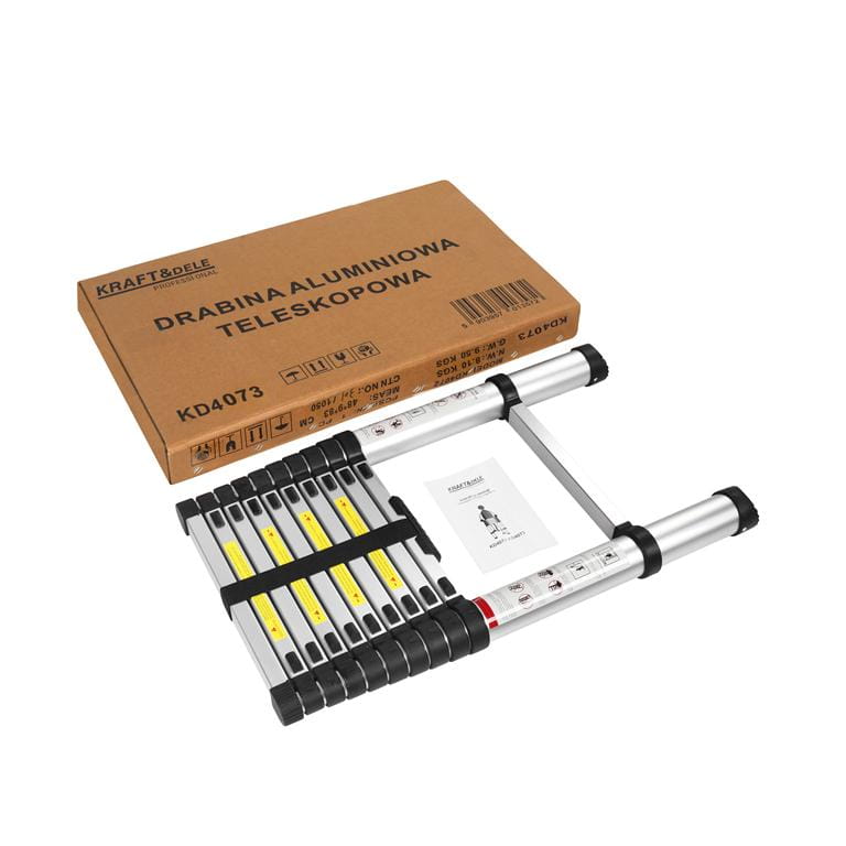 Aluminijske ljestve 10 stepenica / 3,2 m / maks. 150 kg