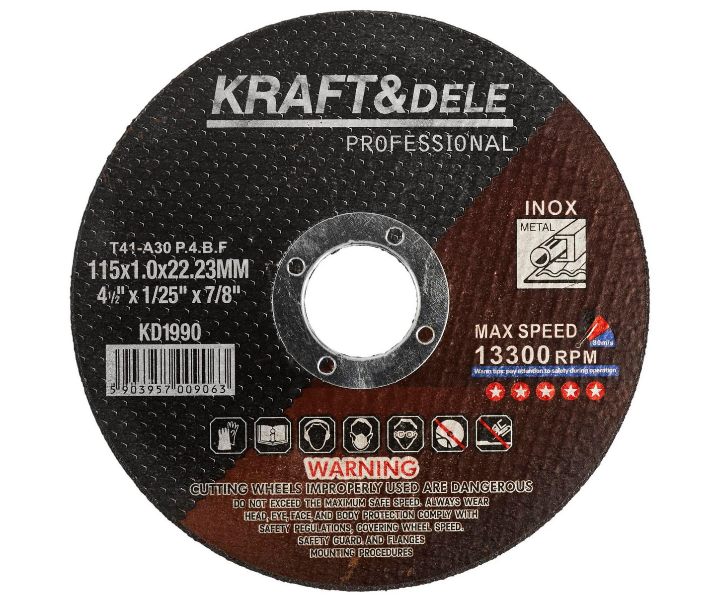Metalni disk 115x1,0x22,23 mm