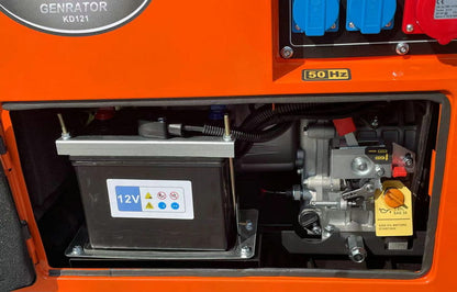 Dizel generator 7000W 12/230/380V + ATS
